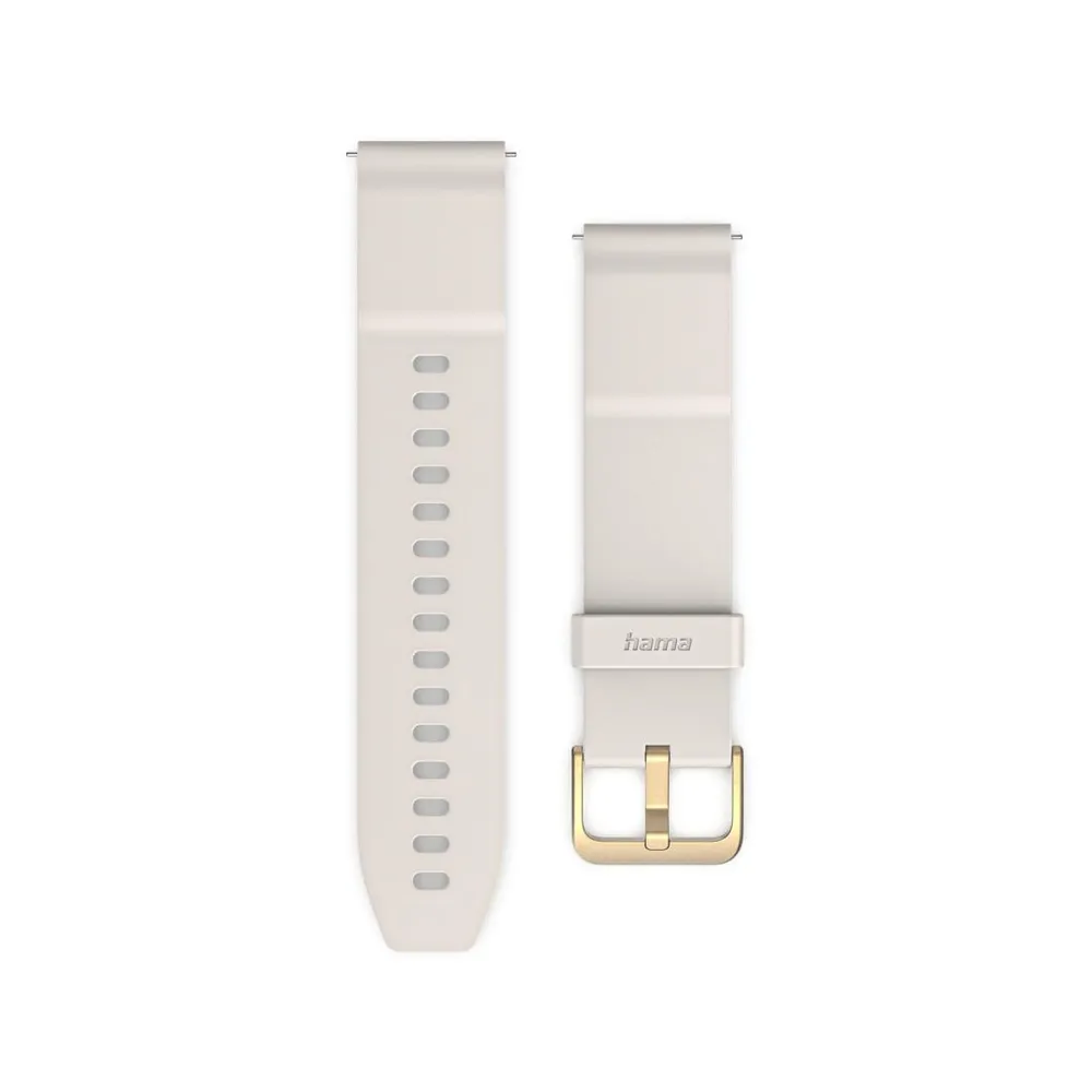 Bezahlarmband, NFC, kontaktlos bezahlen, für Uhr/Smartwatch, 22 mm, Beige