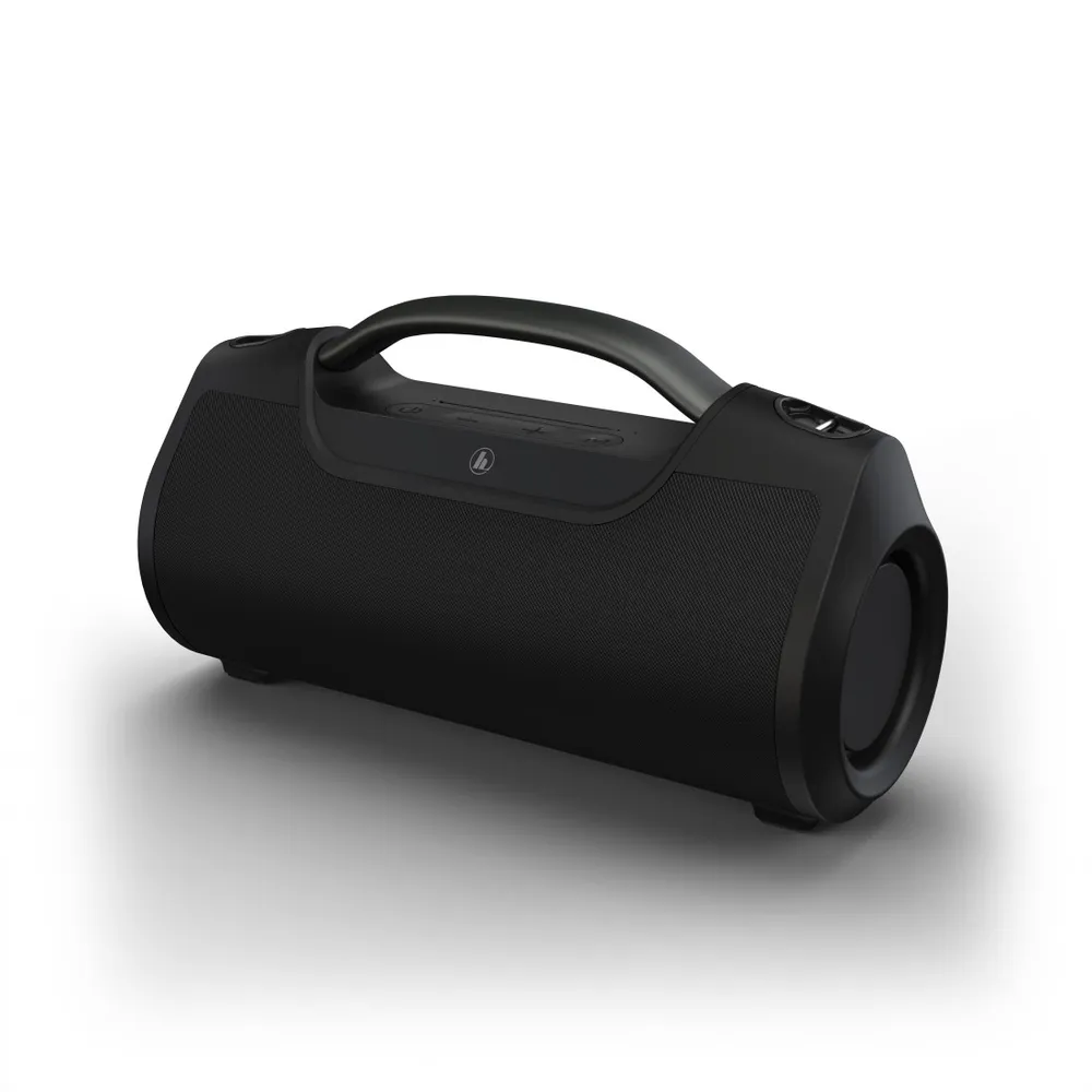 Hama Tragbarer kabelloser Bluetooth-Lautsprecher (60 W, IPX6) mit langer Akkulaufzeit und Rückwärtsladen