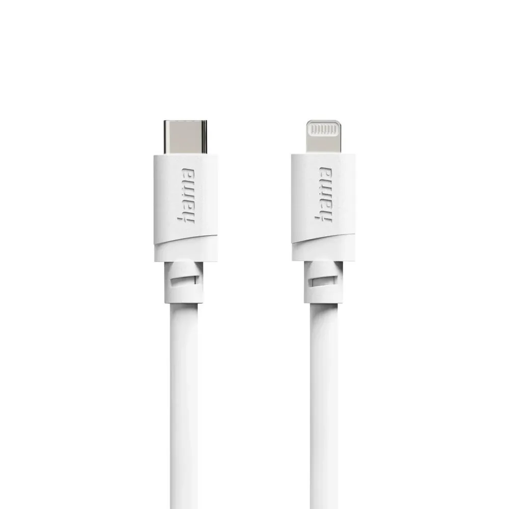 Ladekabel, USB-C - Lightning, für iPhone/iPad, MFi, 1 m, Weiß (00201815)