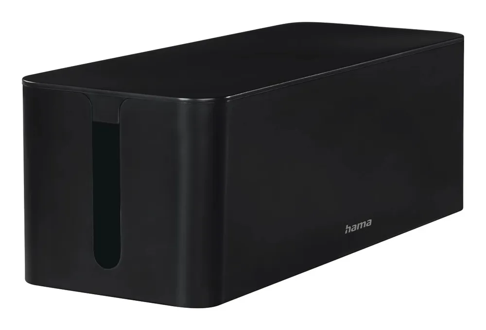 Kabelbox Hama Maxi Schwarz Kunststoff FSC-zertifiziert 406 x 156 x 135 mm