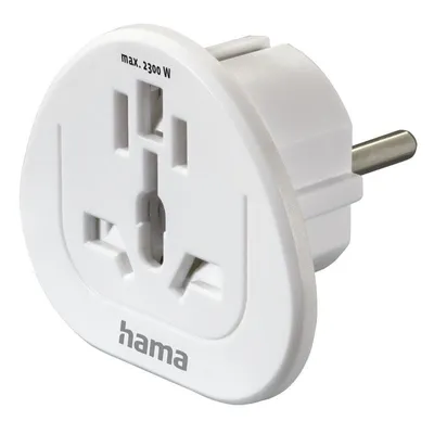 Reiseadapter Hama 00223455 Universal Weltadapter Weiß