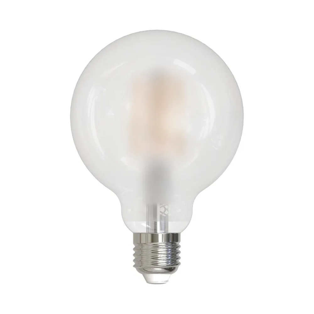 LED-Filamentlampe, E27, 1521lm ers. 100W, Globe G95, matt, Warmweiß, dimmb. (00232550)