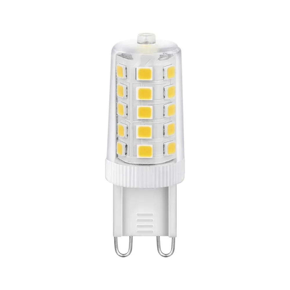 LED-Lampe, G9, 320lm ersetzt 30W, Stecksockel, klar, Warmweiß (00232581)