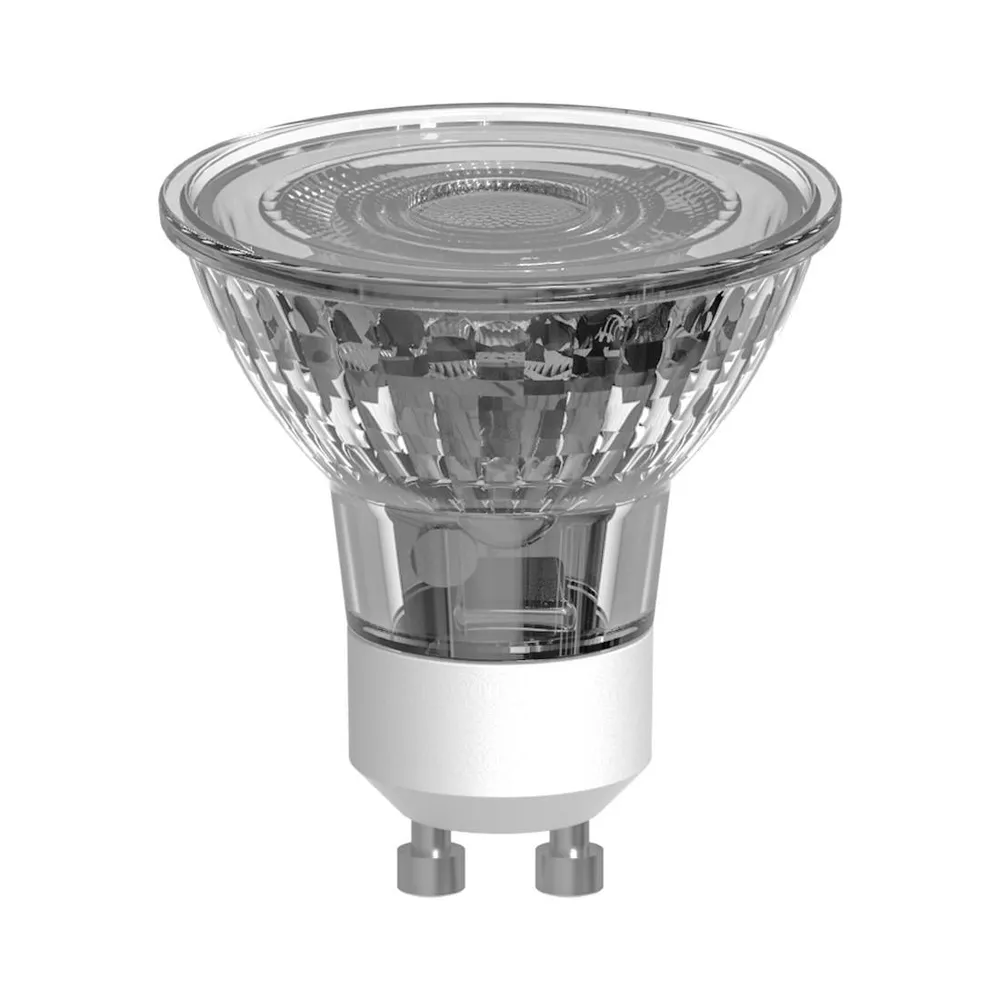 LED-Lampe, GU10, 350lm ersetzt 35W, Reflektor PAR16, klar, Warmweiß, 5 St. (00232589)