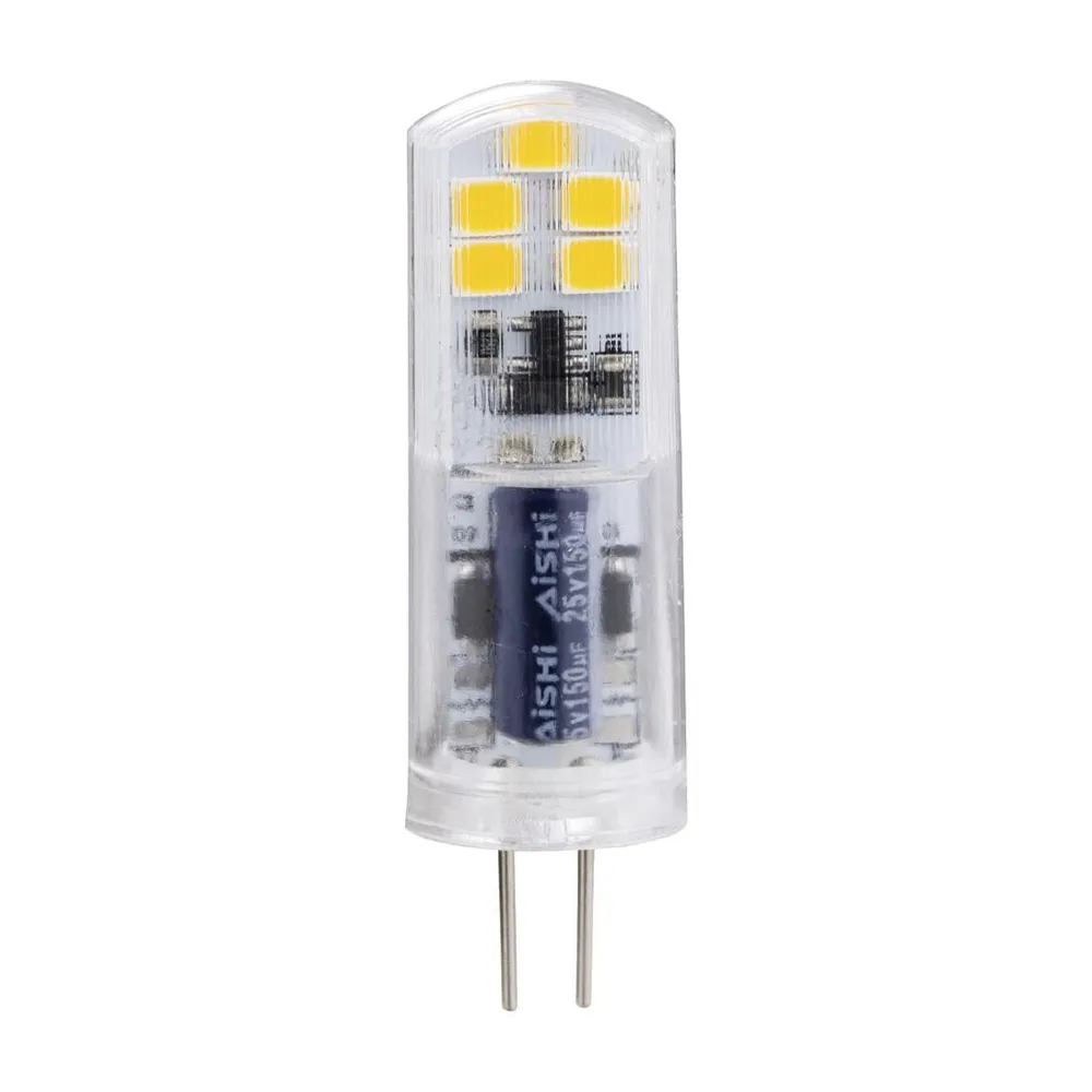 LED-Lampe, G4, 150lm ersetzt 16W, Stecksockel, klar, Warmweiß, dimmbar (00232598)