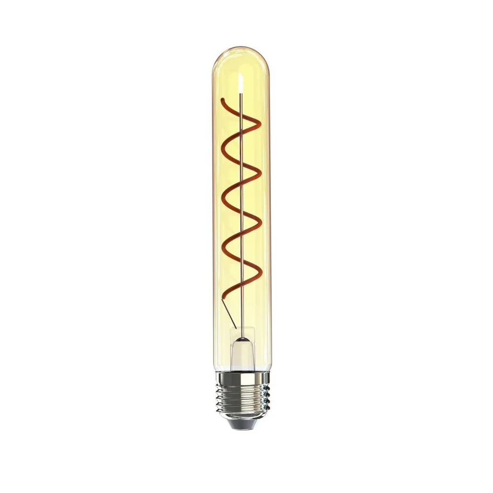 LED-Filamentlampe, E27, Stab T185, smoke, klar, extra Warmweiß, dimmbar (00232615)