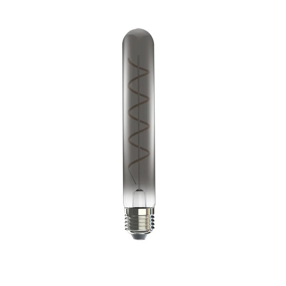 LED-Filamentlampe, E27, Stab T185, amber, klar, extra Warmweiß, dimmbar (00232616)