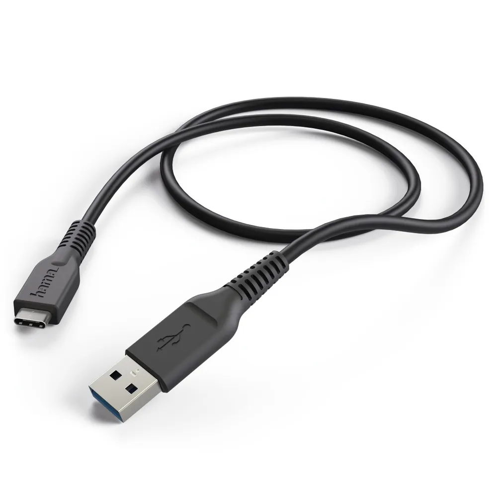 Hama USB Typ-C-Kabel - USB 3.1 1 m Schwarz