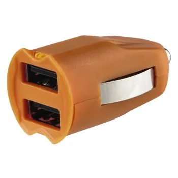 2-fach-USB-KFZ-Ladeadapter für Tablet-PCs, 5 V/2,1 A (123530)