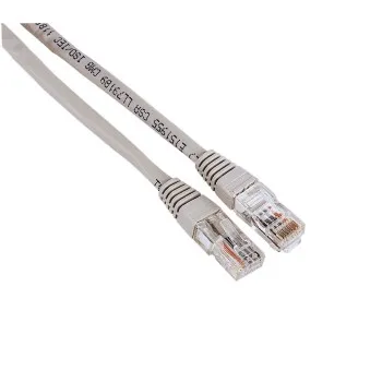 Netzwerkkabel RJ-45 UTP CAT5e 1,5m Grau Hama