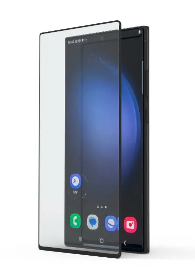 3D-Full-Screen-Schutzglas für Samsung Galaxy S24 Ultra, Schwarz (00219961)