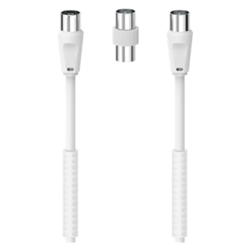 Hama 7205307 Koaxialkabel 5 m Weiss