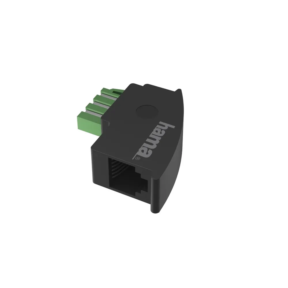 Adapter, TAE-U-Stecker - Modular-Kupplung 6p6c (00201122)