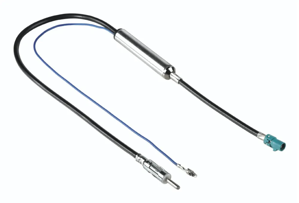 Antennen-Adapter für Autoradio, Fakra/Z-Buchse auf DIN-Stecker (00185820)