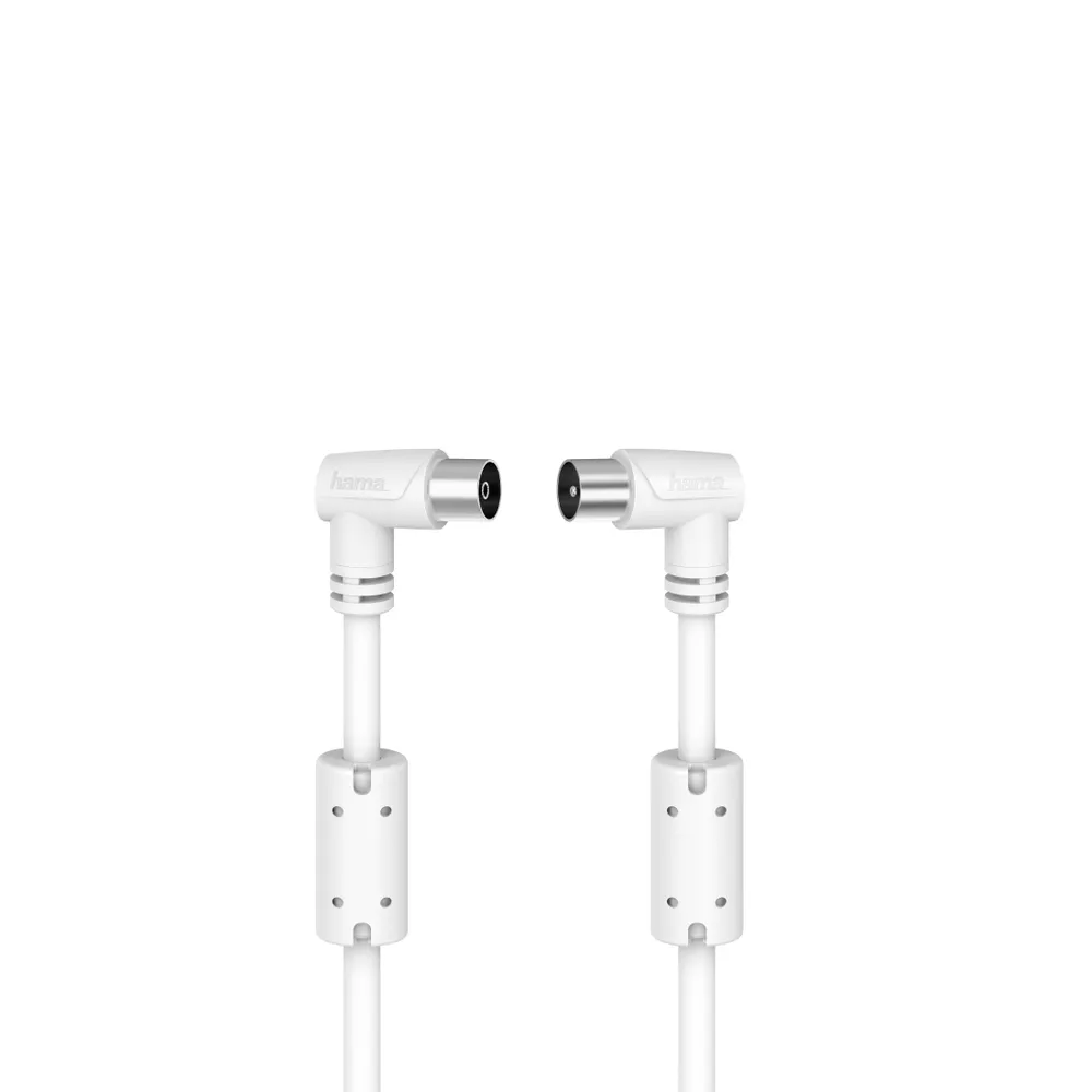 Antennen-Kabel, Koax-Stecker - Koax-Kupplung, 90°, 3,0 m, 90 dB (00205057)