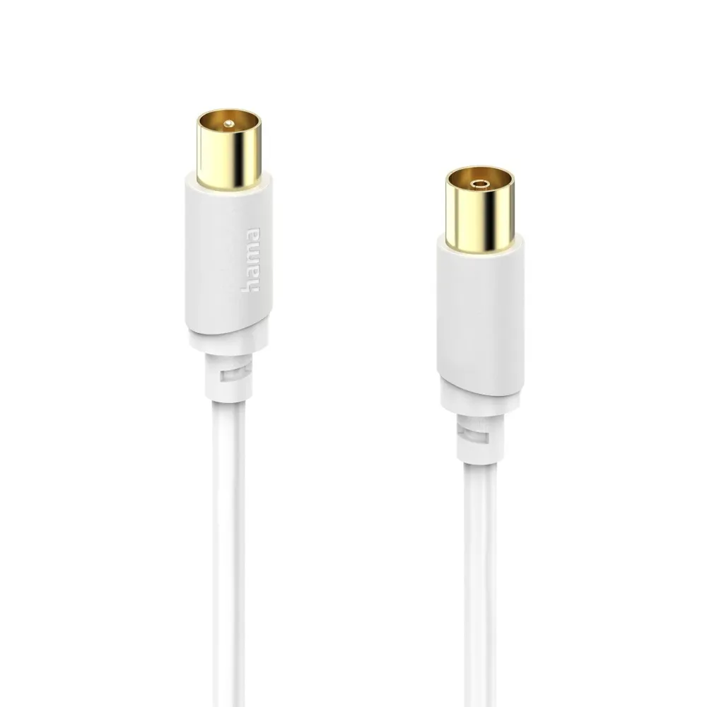 Antennen-Kabel, Koax-Stecker - Koax-Kupplung, vergoldet, 10,0 m, 120 dB (00202026)