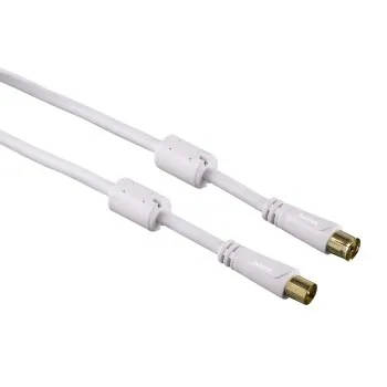 Antennen-Kabel, Koax-Stecker - Koax-Kupplung, vergoldet, 7,5 m, 100 dB (00122415)