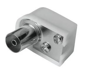 Antennen-Kupplung, Koax-Winkel, schraubbar (00122480)
