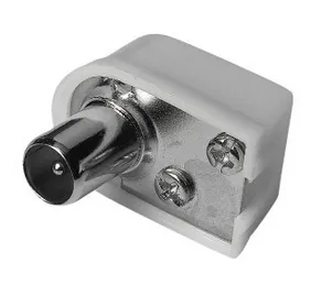 Antennen-Stecker, Koax-Winkel, schraubbar (00122479)