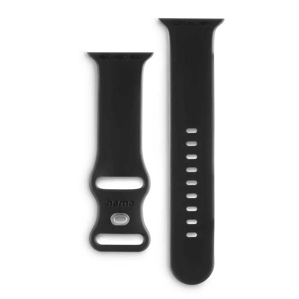 "Armband zum Wechseln ""Fantastic Feel"" für Apple Watch 42/44/45/49mm,Schwarz (00215632)"