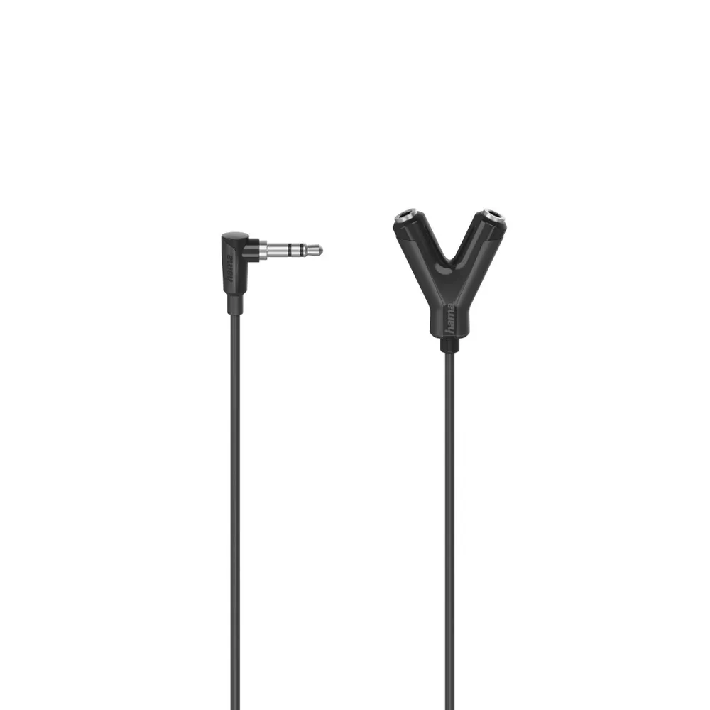 Audio-Adapter, 3,5-mm-Klinken-Stecker - 2 x 3,5-mm-Klinken-Kupp., Stereo (00205190)