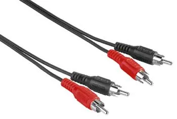 Audio-Kabel 2 Cinch-Stecker - 2 Cinch-Stecker, 10 m (00030469)