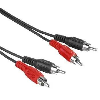 Audio-Kabel 2 Cinch-Stecker - 2 Cinch-Stecker, 2,5 m (00030457)