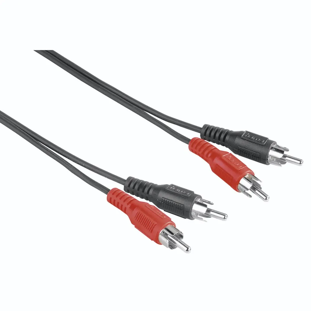 Audio-Kabel, 2 Cinch-Stecker - 2 Cinch-Stecker, 5 m (00205087)