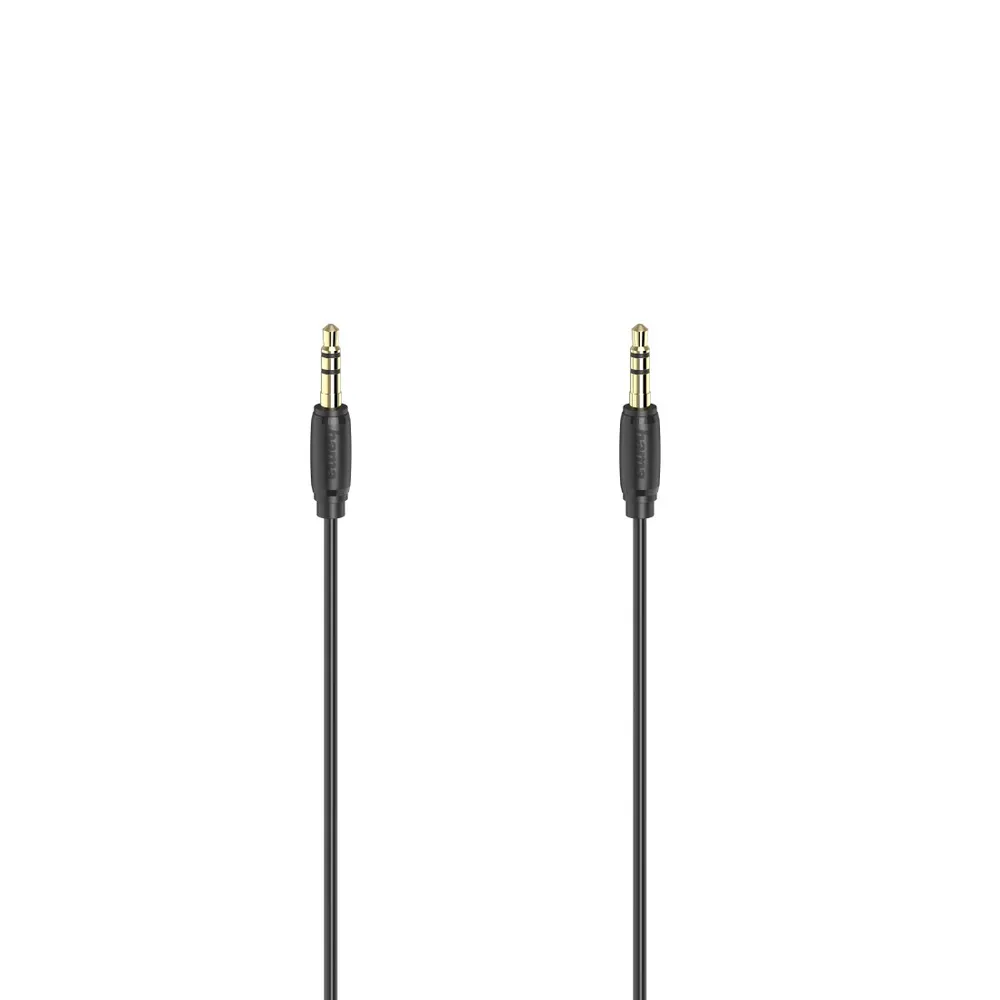 Audio-Kabel, 3,5-mm-Klinken-St. - St., Stereo, vergoldet, ultradünn, 5,0 m (00205264)