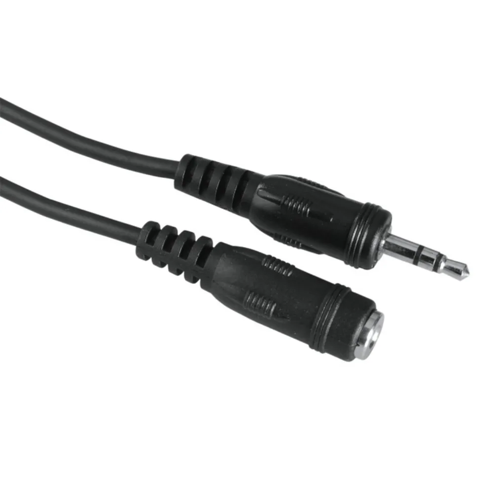Audio-Kabel, 3,5-mm-Klinken-Stecker/Kupplung, Stereo, 2,5 m (00205104)