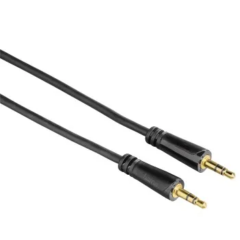 Audio-Kabel, 3,5-mm-Klinken-Stecker - Stecker, Stereo, vergoldet, 1,5 m (00122318)