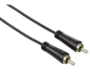 Audio-Kabel, Cinch-Stecker - Cinch-Stecker, Digital, 1,5 m (00122264)