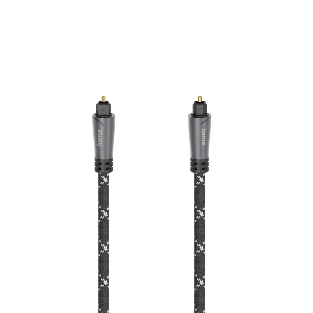 Audio-Lichtleiter-Kabel, ODT-Stecker (Toslink), Metall, 3,0 m (00205140)