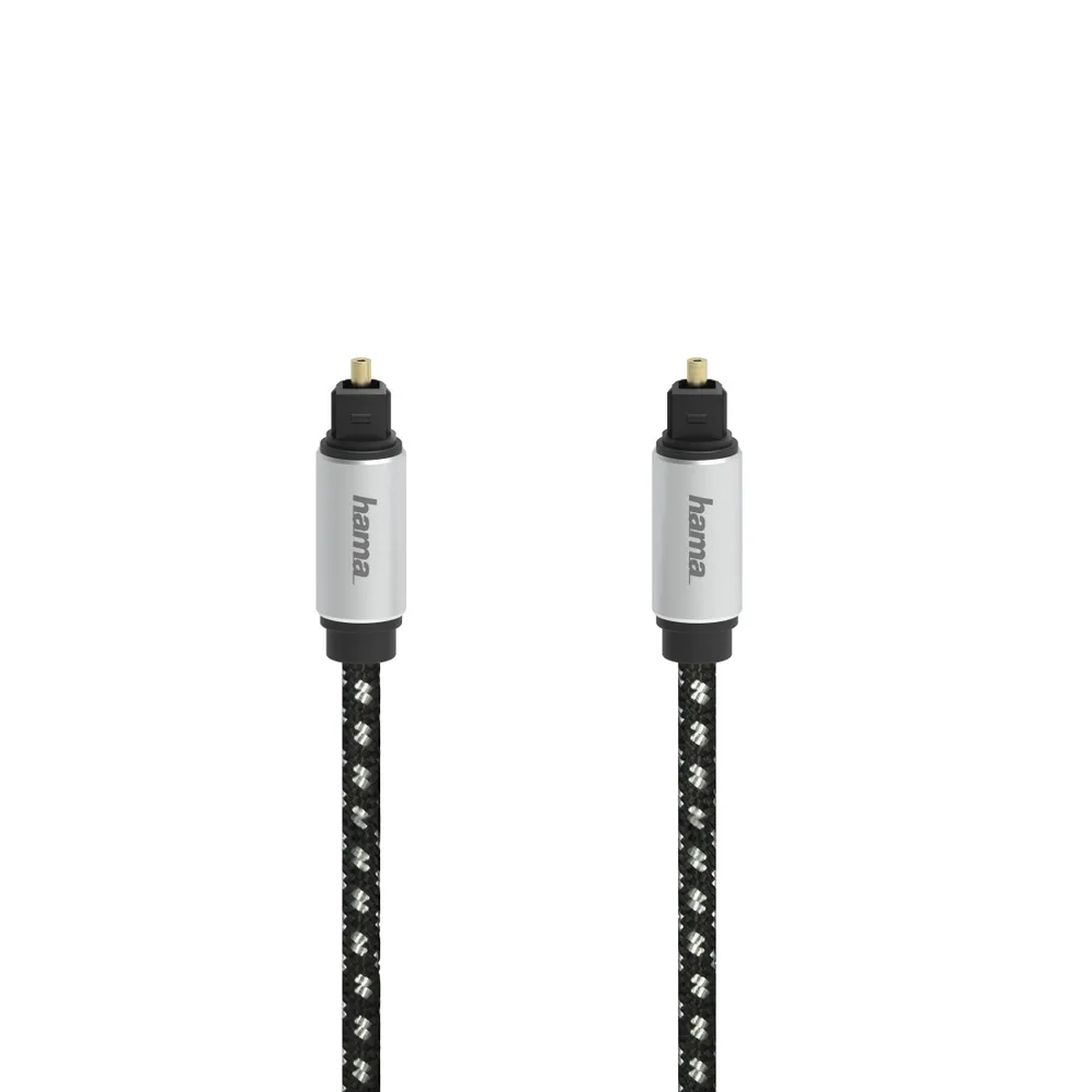 Audio-Lichtleiter-Kabel, ODT-Stecker (Toslink), Metall, 3,0 m (00205448)