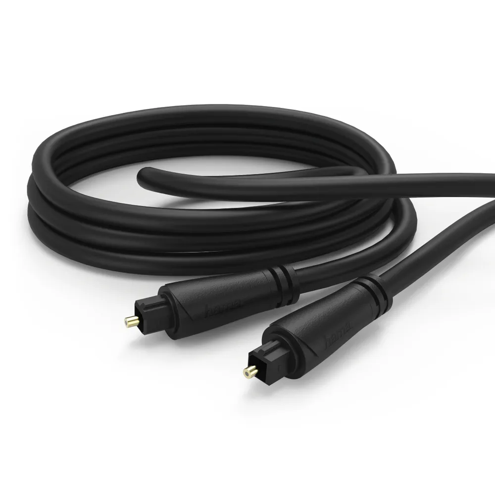 Audio-Lichtleiter-Kabel, ODT-Stecker (Toslink), vergoldet, 3,0 m (00179212)