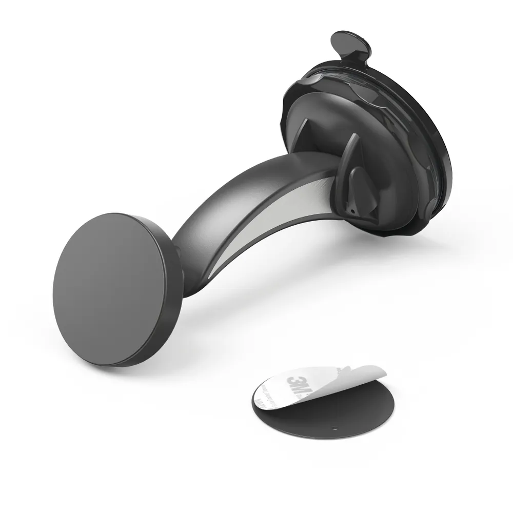 "Auto-Handyhalterung ""Magnet"" mit Saugnapf, 360 Grad drehbar, universal (00201512)"