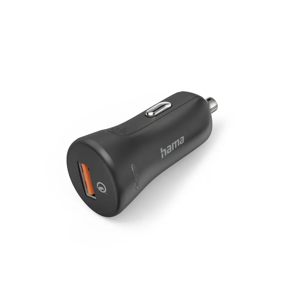 Auto-Schnellladegerät, USB-A, 19,5 W, Schwarz (00201633)