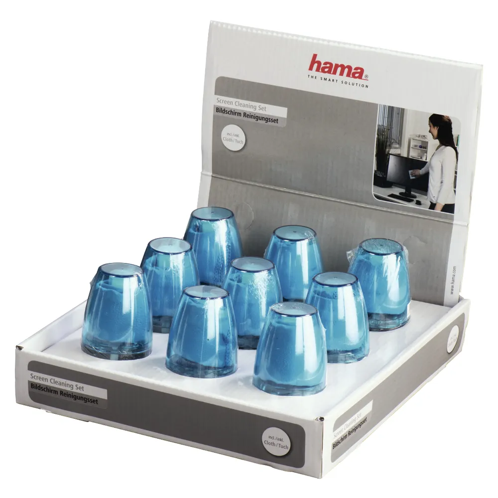 Bildschirm-Reinigungsset, 40 ml, inkl. Mikrofasertuch (00113804)