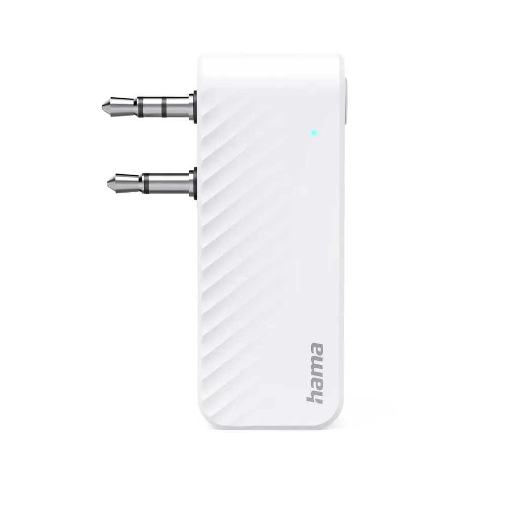 Bluetooth®-Audio-Transmitter für Flugzeuge und universal, 10h, m. AUX, Weiß (00014171)