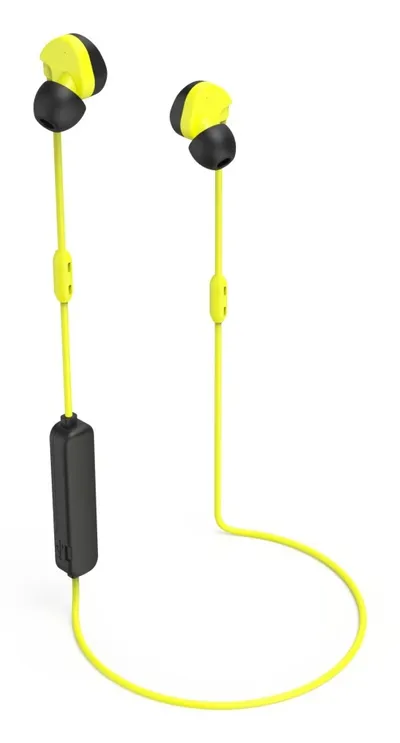 "Bluetooth®-Kopfhörer ""Freedom Athletics II"", In-Ear, Mikrofon, Schwarz/Gelb (00184188)"