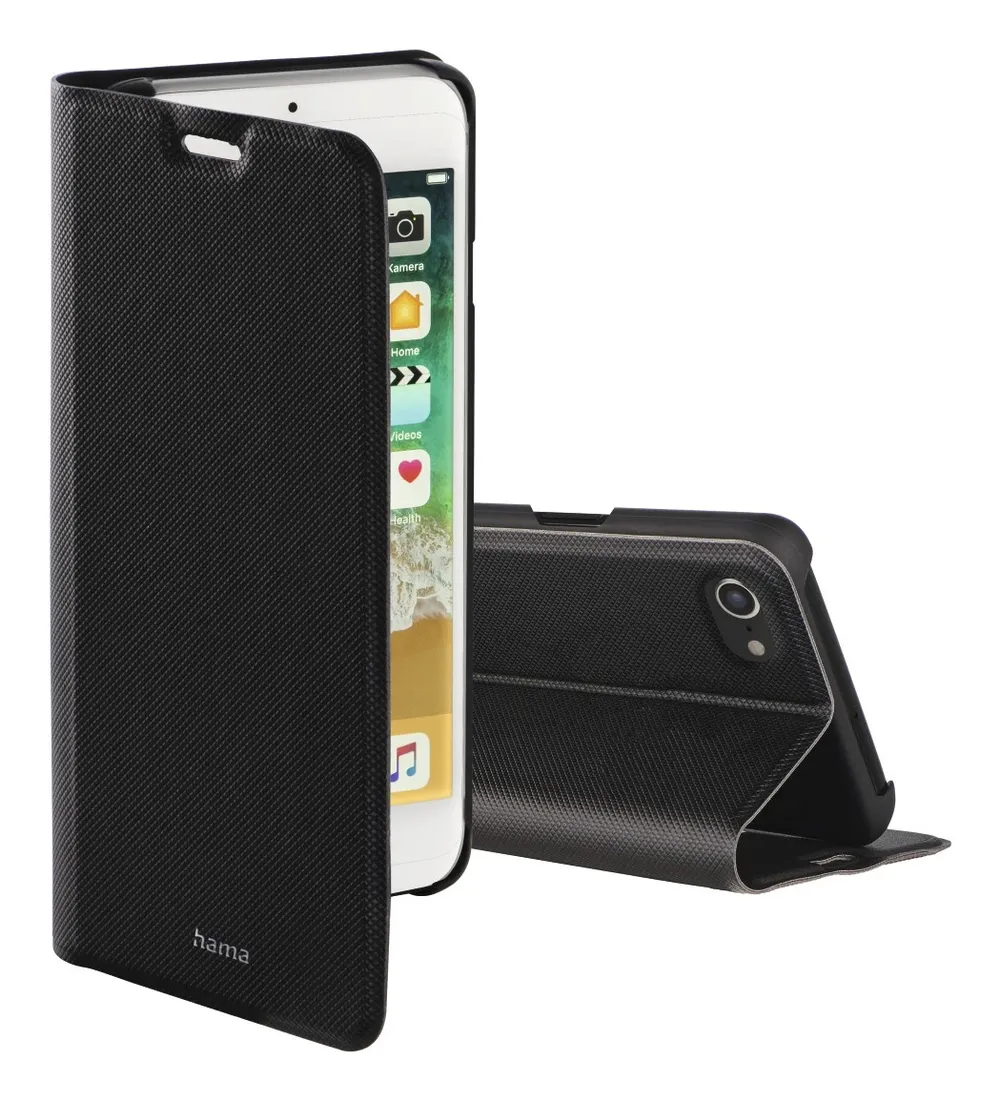 "Booklet ""Slim Pro"" für Apple iPhone 6/6s/7/8, Schwarz (00183101)"