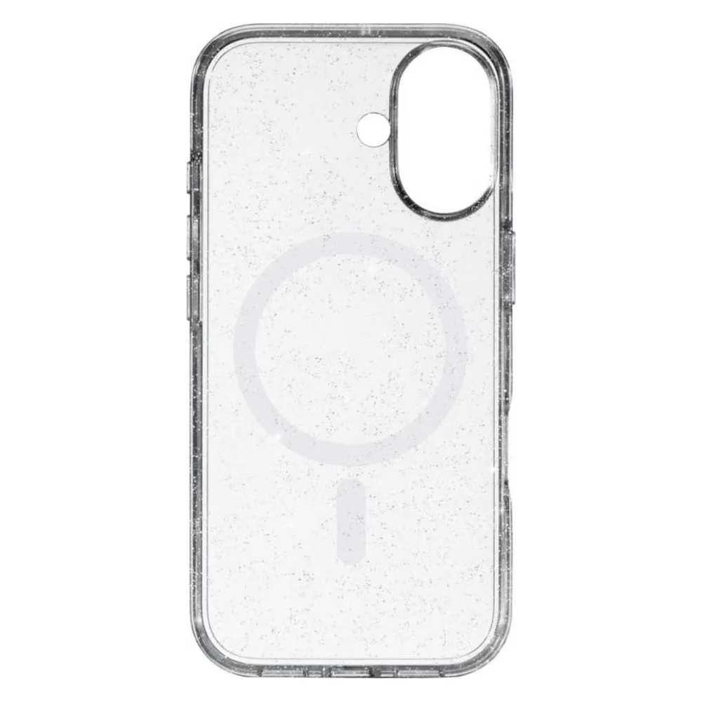 Cover "Mag Glitter" für Apple iPhone 17, Transparent