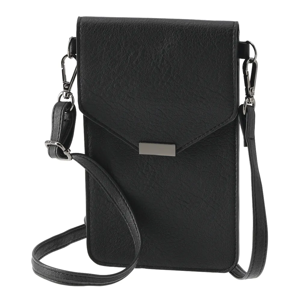 Cross-Body-Tasche, universal, für Smartphones, Schwarz (00188724) Handyhülle