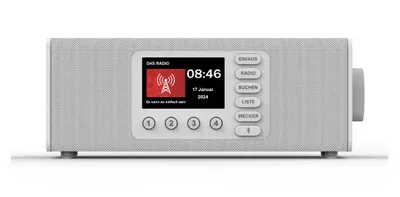 "Digitalradio ""DR2002BT"", FM/DAB/DAB+/Bluetooth® RX, Radiowecker, Stereo, WS (00054299)"