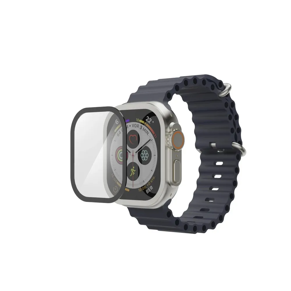 "Displayschutz ""Super Hybrid"" für Apple Watch Ultra 3, 49 mm, Montagehilfe (00210969)"