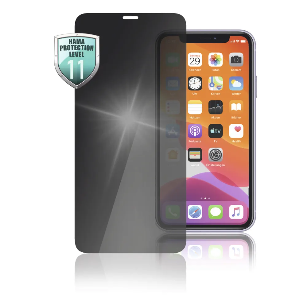 "Echtglas-Displayschutz ""Privacy"" für Apple iPhone 12 mini (00188682)"
