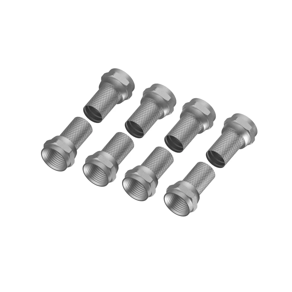 F-Stecker, 7,0 mm, schraubbar, 8 Stück (00205318)