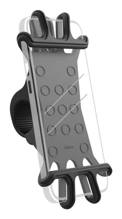 "Fahrrad-Handyhalterung ""Flexible"", universal für Lenkerstangen Ø 2 - 3,5 cm (00201967)"