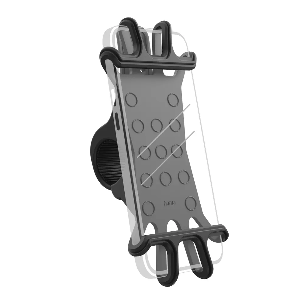 "Fahrrad-Handyhalterung ""Flexible"", universal für Lenkerstange (00201508)"