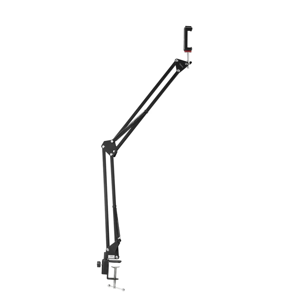 "Flexibler Gelenkarm ""700 II"", ¼"", max. 70cm, Smartphone-Halter, Tischklemme (00004660)"